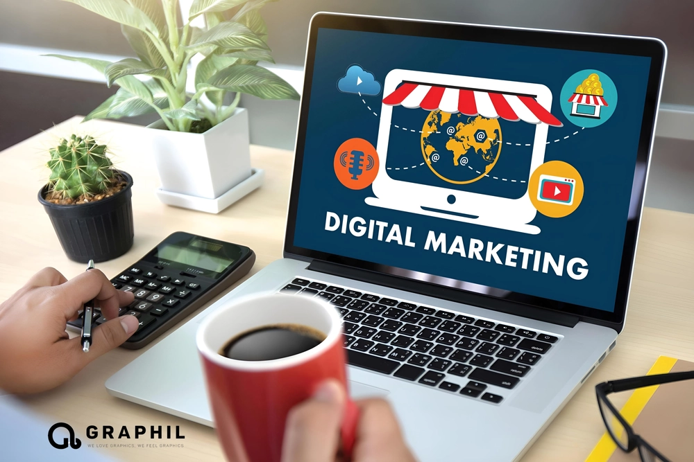 دیجیتال مارکتینگ در قزوین ؛  راهنمای جامع برای رشد کسب و کار های محلی با گرافیل